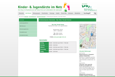 kinderaerzte-im-netz.de/aerzte/salzwedel/granse-lerche/startseite.html - Dermatologie Salzwedel