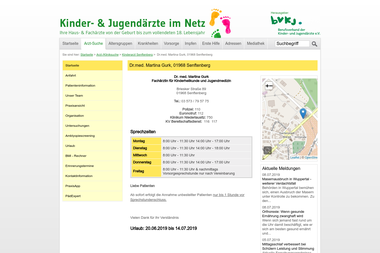 kinderaerzte-im-netz.de/aerzte/senftenberg/drgurk/startseite.html - Dermatologie Senftenberg
