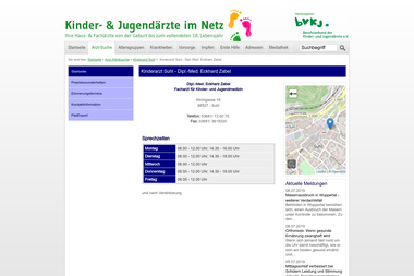 kinderaerzte-im-netz.de/aerzte/suhl/zabel/startseite.html - Dermatologie Suhl