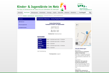 kinderaerzte-im-netz.de/aerzte/wiesmoor/radde-reinhard/startseite.html - Dermatologie Wiesmoor