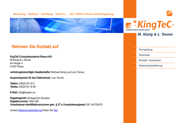 kingtec.eu/index.php - Computerservice Riesa