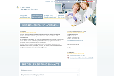 klinloe.de/medizinische-fachbereiche/innere-medizin-schopfheim.html - Dermatologie Schopfheim