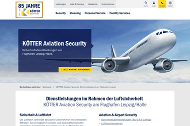 koetter.de/aviation-security-leipzig - Sicherheitsfirma Schkeuditz