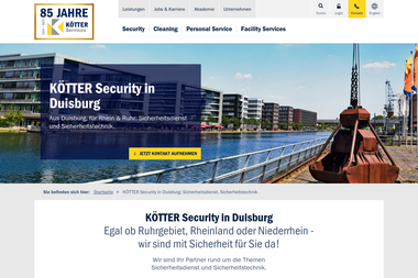koetter.de/security-duisburg - Sicherheitsfirma Duisburg