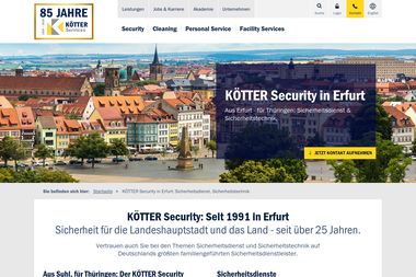 koetter.de/security-erfurt - Sicherheitsfirma Erfurt