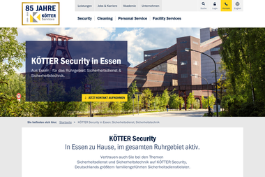 koetter.de/security-essen - Sicherheitsfirma Essen