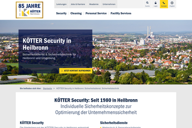 koetter.de/security-heilbronn - Sicherheitsfirma Heilbronn