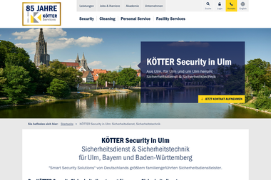koetter.de/security-ulm - Sicherheitsfirma Ulm