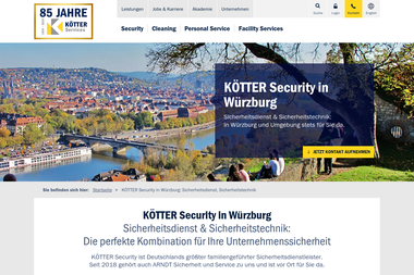 koetter.de/security-wuerzburg - Sicherheitsfirma Würzburg
