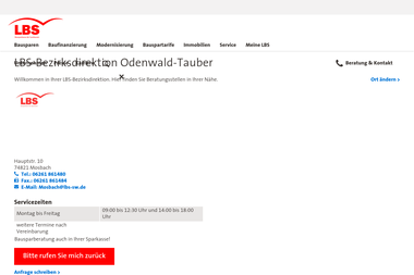 lbs.de/bd-odenwald-tauber - Finanzdienstleister Mosbach