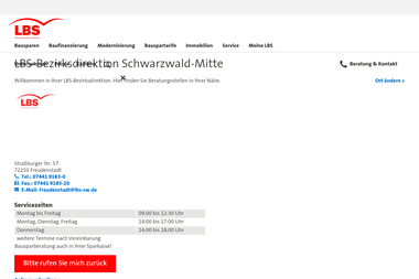 lbs.de/bd-schwarzwald-mitte - Finanzdienstleister Freudenstadt