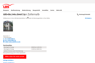 lbs.de/bd-zollernalb - Finanzdienstleister Balingen
