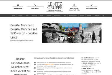 lentz-detektei.de/Bayern/Niederlassung-Muenchen - Detektiv München
