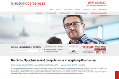 lernstudio-barbarossa.de/augsburg-oberhausen - Deutschlehrer Augsburg