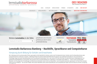lernstudio-barbarossa.de/bamberg - Deutschlehrer Bamberg