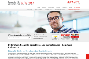 lernstudio-barbarossa.de/bensheim - Deutschlehrer Bensheim