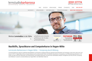 lernstudio-barbarossa.de/hagen - Nachhilfelehrer Hagen