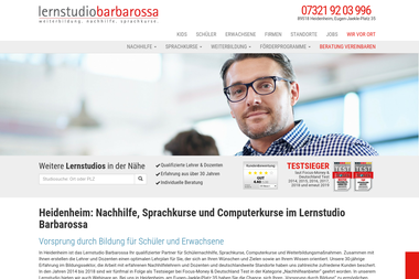 lernstudio-barbarossa.de/heidenheim - Deutschlehrer Heidenheim An Der Brenz