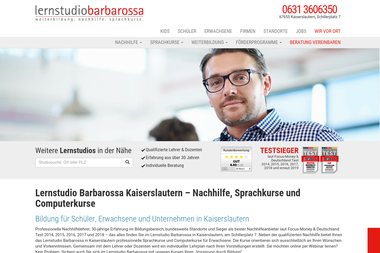 lernstudio-barbarossa.de/kaiserslautern - Deutschlehrer Kaiserslautern