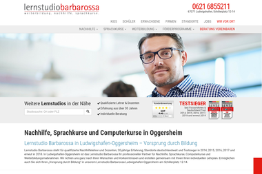lernstudio-barbarossa.de/ludwigshafen-oggersheim - Deutschlehrer Ludwigshafen Am Rhein