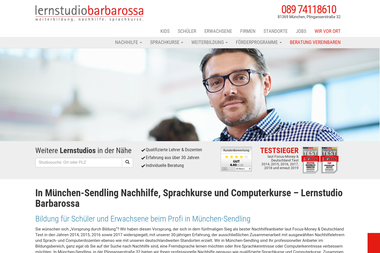 lernstudio-barbarossa.de/muenchen-sendling - Englischlehrer München