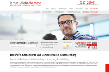 lernstudio-barbarossa.de/oranienburg - Nachhilfelehrer Oranienburg