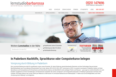 lernstudio-barbarossa.de/paderborn - Deutschlehrer Paderborn