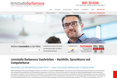 lernstudio-barbarossa.de/saarbruecken - Deutschlehrer Saarbrücken
