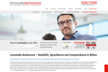 lernstudio-barbarossa.de/witten - Deutschlehrer Witten