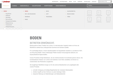 lindner-group.com/de_DE/ausbauprodukte/boden - Bodenleger Ratingen