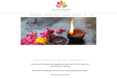 lotusyogamarburg.info - Yoga Studio Marburg