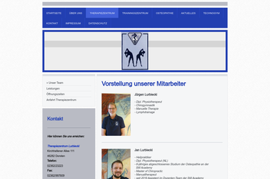 lurbiecki.com/therapiezentrum/unser-team - Masseur Dorsten