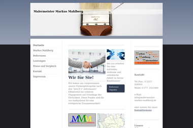 malermeister-markus-mahlberg.de - Malerbetrieb Bad Münstereifel