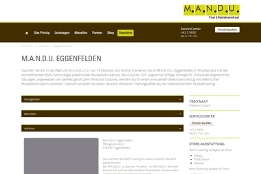 mandu.at/Standorte/Eggenfelden-DE - Personal Trainer Eggenfelden