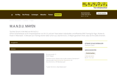 mandu.de/Standorte/Mayen - Personal Trainer Mayen