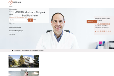 median-kliniken.de/de/median-klinik-am-suedpark-bad-nauheim - Psychotherapeut Bad Nauheim