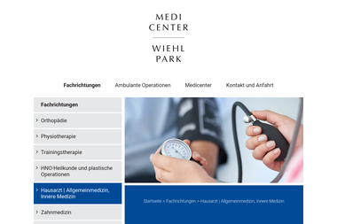 medicenter-wiehl.de/fachrichtungen/hausarzt-allgemeinmedizin-innere-medizin - Dermatologie Wiehl