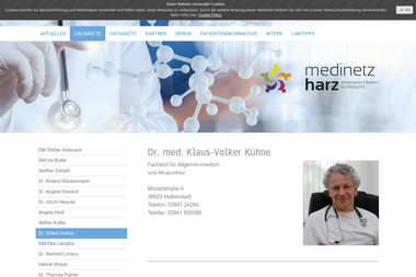medinetz-harz.de/haus%C3%A4rzte/dr-volker-k%C3%BChne - Heilpraktiker Halberstadt