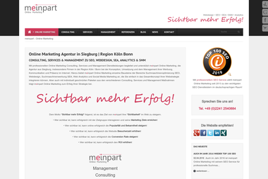 meinpart.de - Online Marketing Manager Siegburg