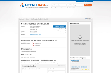 metallbau.com/mainz/metallbau-landua-gmbh-co-kg-1567059.html - Schweißer Mainz