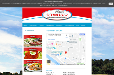 metzgerei-schneider.org/fachgesch%C3%A4fte/plochingen-marktstra%C3%9Fe - Catering Services Plochingen