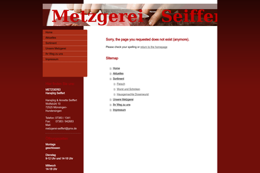 metzgerei-seiffert.de/kontakt - Catering Services Münsingen