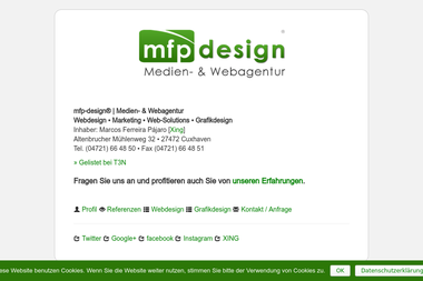 mfp-design.de - Grafikdesigner Cuxhaven