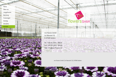 mm-flowers.de/kontakt - Blumengeschäft Geldern