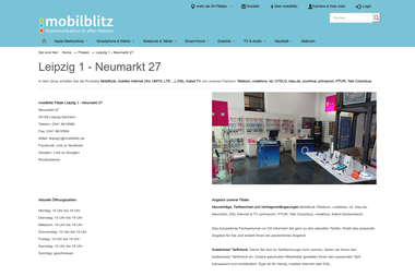 mobilblitz.de/filialen/leipzig-1-neumarkt-27 - Handyservice Leipzig