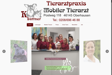 mobiler-tierarzt-oberhausen.de - Tiermedizin Oberhausen