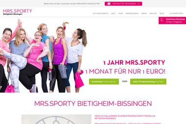 mrssporty.de/club838 - Personal Trainer Bietigheim-Bissingen