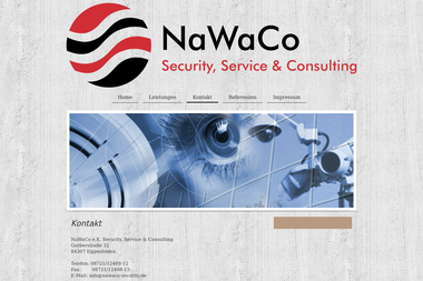 nawaco-security.de/kontakt - Sicherheitsfirma Eggenfelden