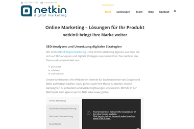 netkin.de - Marketing Manager Köln