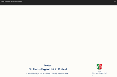notar-dr-heil.de - Notar Krefeld